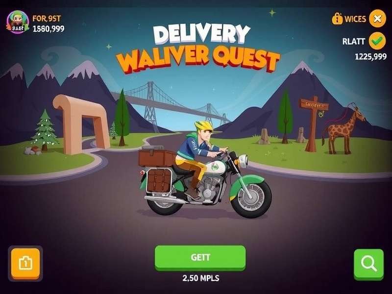 Delivery Warrior Quest gameplay screenshot